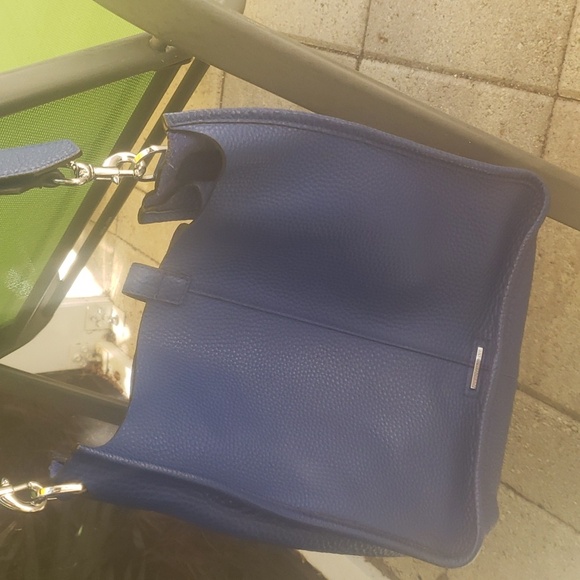 ❤Rebecca Minkoff Blue Feed Bag NWOT - Picture 3 of 14